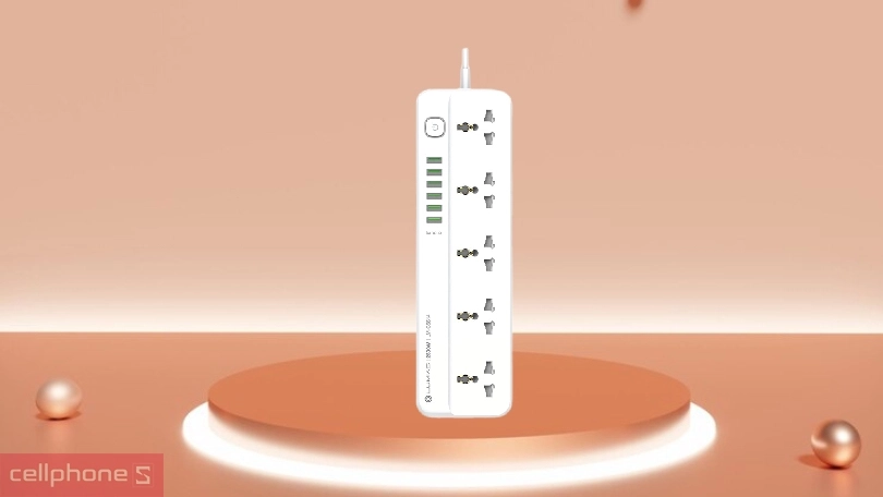 Thiết kế ổ cắm điện đa năng Lumias LM-C5614 3m