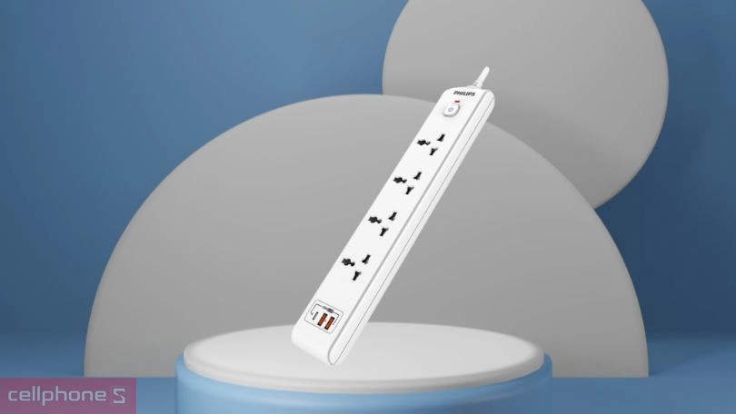Thiết kế ổ cắm điện Philips SPN6448WB