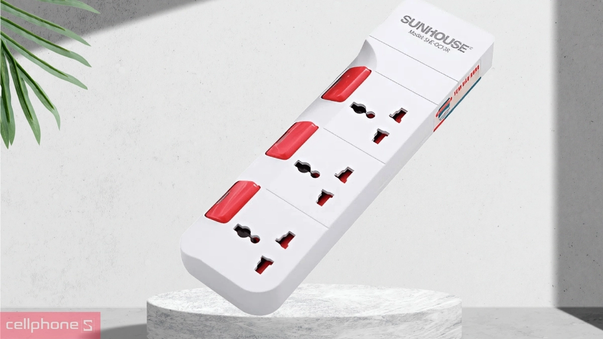 Ổ cắm điện đa năng Sunhouse