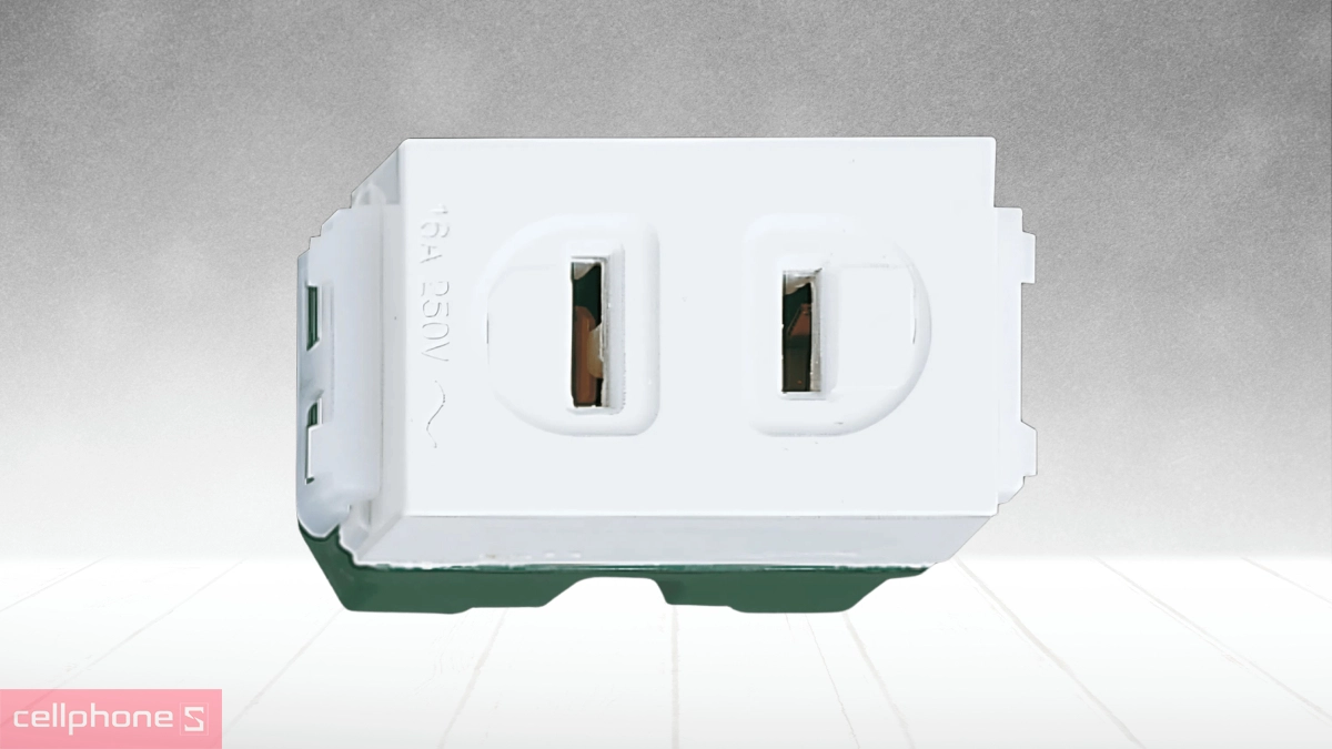 Ổ điện chân cắm dẹt