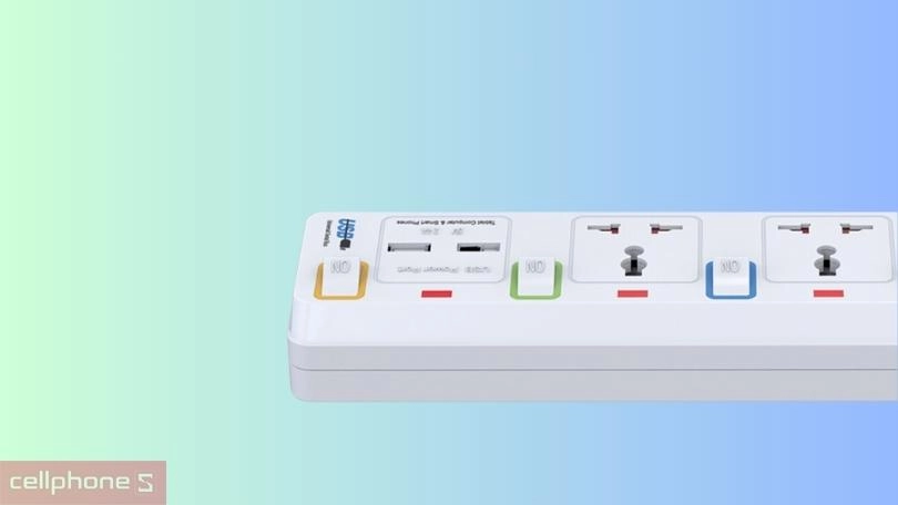 Chất lượng ổ cắm điện Sunhouse SHE-OC2-3RU