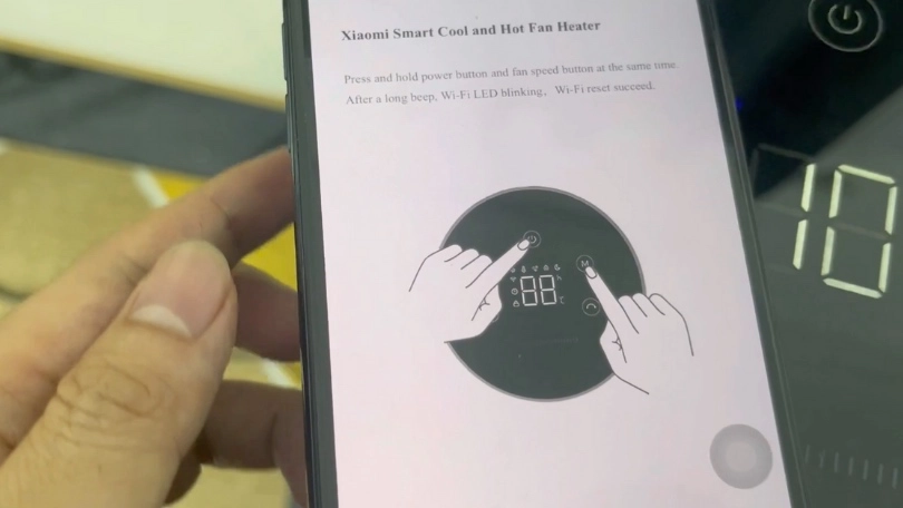 Hướng dẫn sử dụng quạt tháp sưởi ấm Xiaomi Fan Heater chi tiết