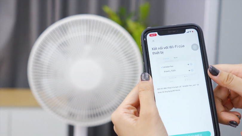 Hướng dẫn kết nối Xiaomi Mi Smart Standing Fan 2 lite với smartphone