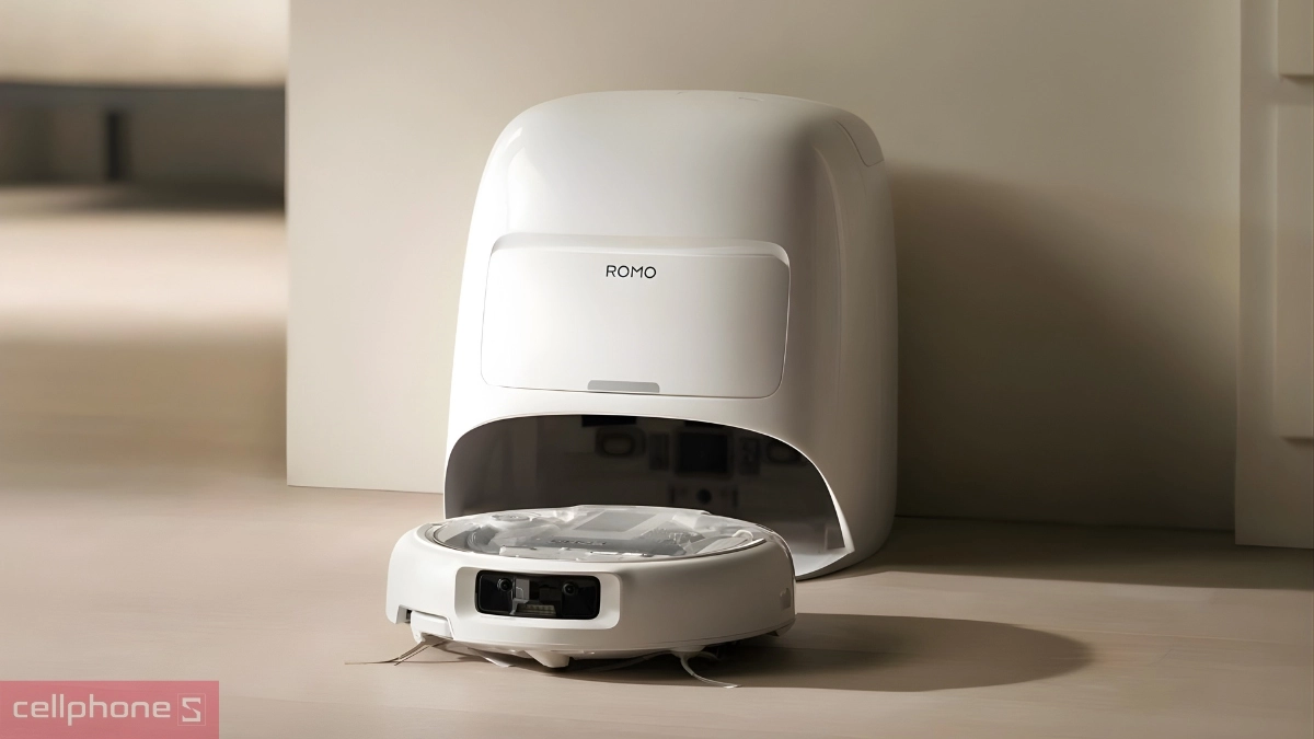Dung lượng pin robot hút bụi lau nhà DJI ROMO A