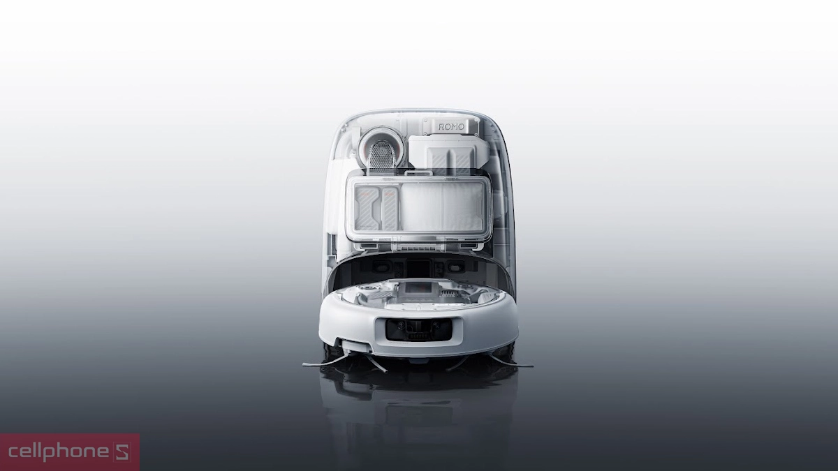 Lực hút và công nghệ làm sạch robot hút bụi lau nhà DJI ROMO P