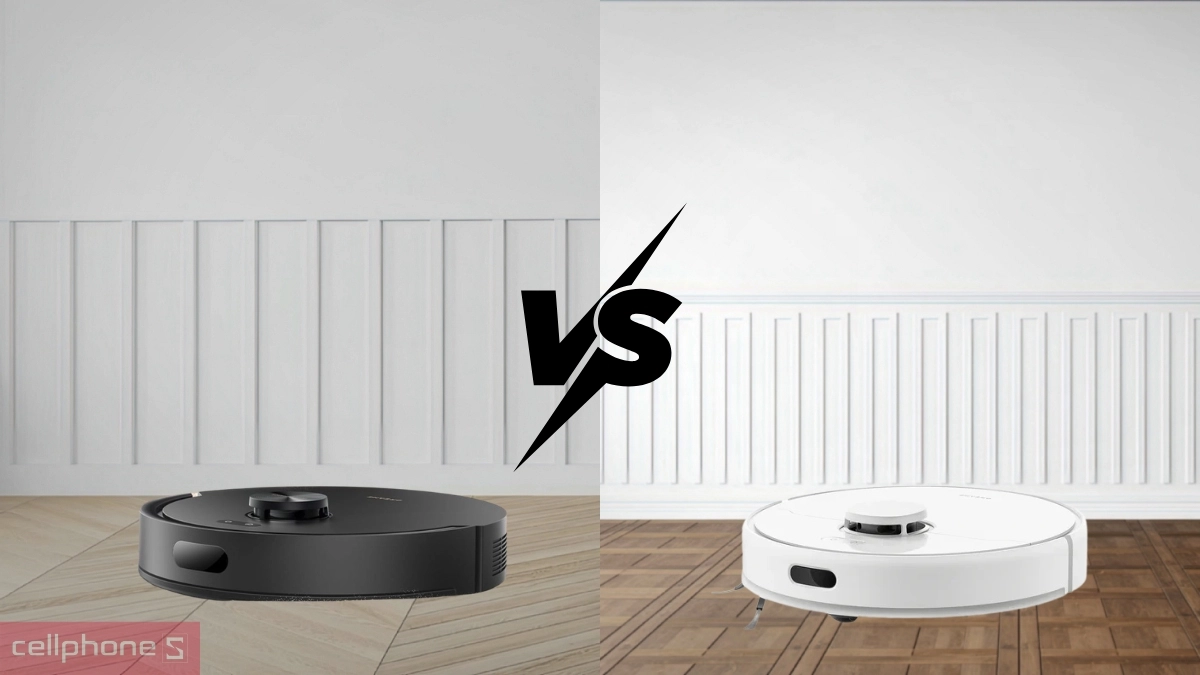 So sánh robot hút bụi Dreame F20 vs Dreame F10