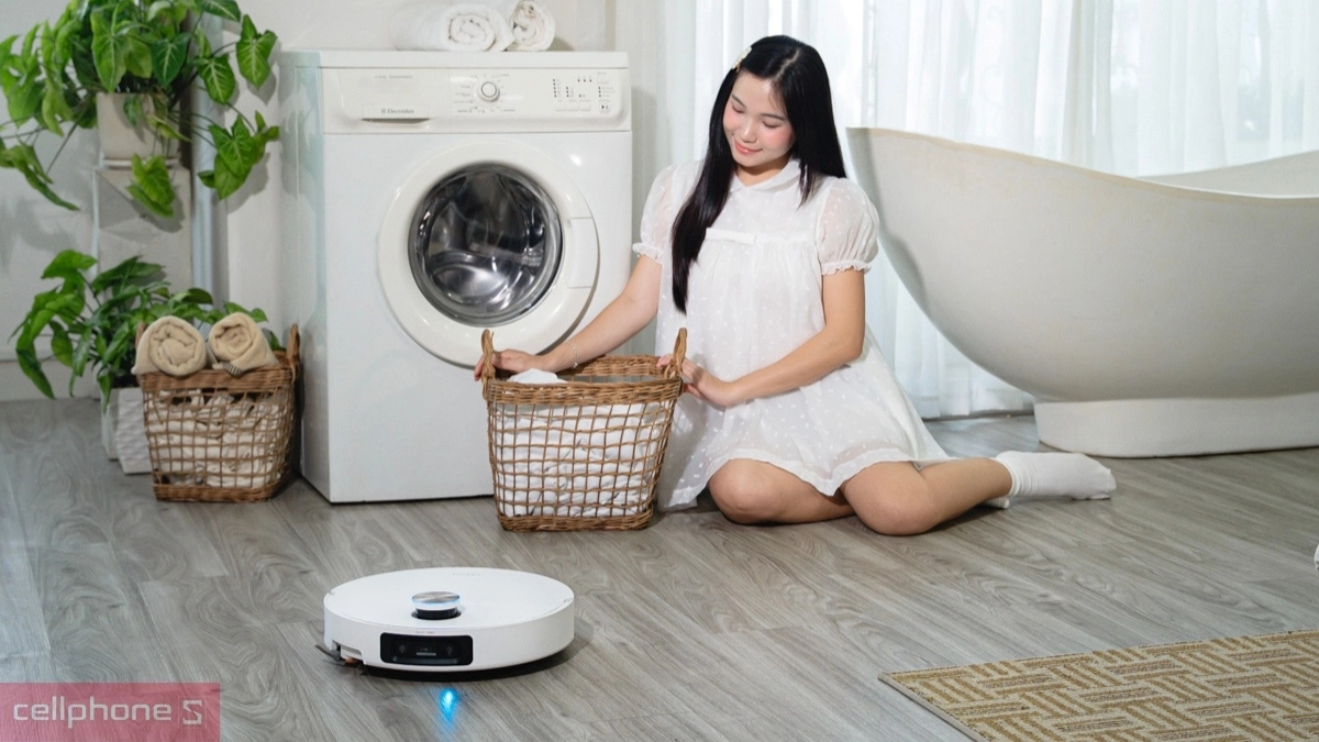 Cảm biến phát hiện vật thể trên Robot hút bụi Dreame X60 Ultra