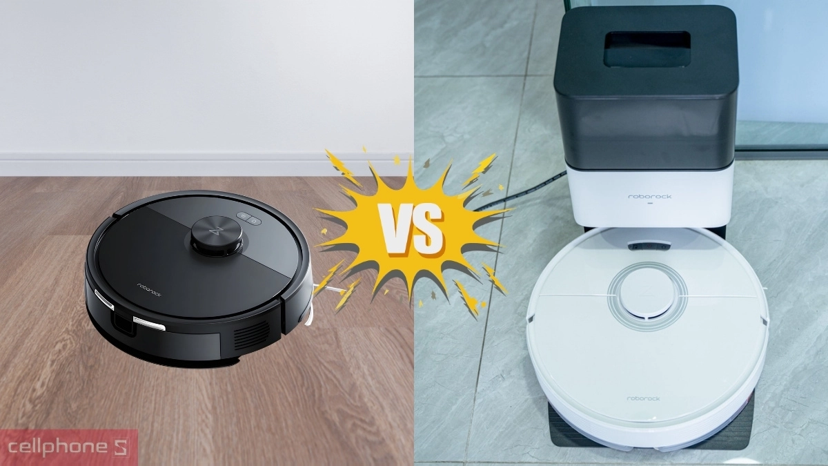So sánh robot hút bụi lau nhà Roborock Q7 Pro Max với robot hút bụi lau nhà Roborock Q7 Max Plus