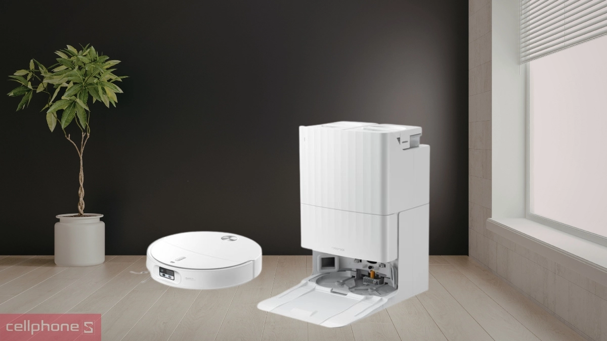 Dung lượng pin Robot hút bụi lau nhà Roborock Qrevo Edge 2