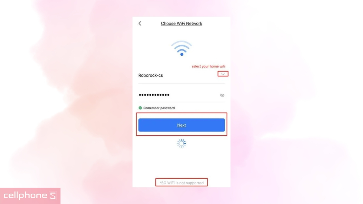 Kết nối với Wi-Fi và Robot hút bụi lau nhà Roborock Qrevo Edge 2