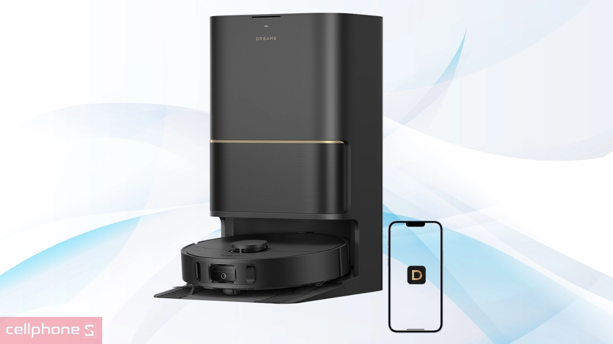 Ứng dụng Dreamehome quản lý robot hút bụi lau nhà tự động làm sạch Dreame L10S Ultra Heat