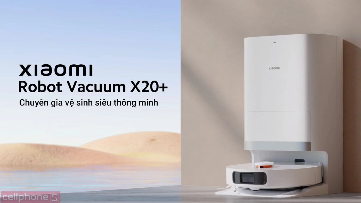Robot hút bụi lau nhà Xiaomi Vacuum X20+