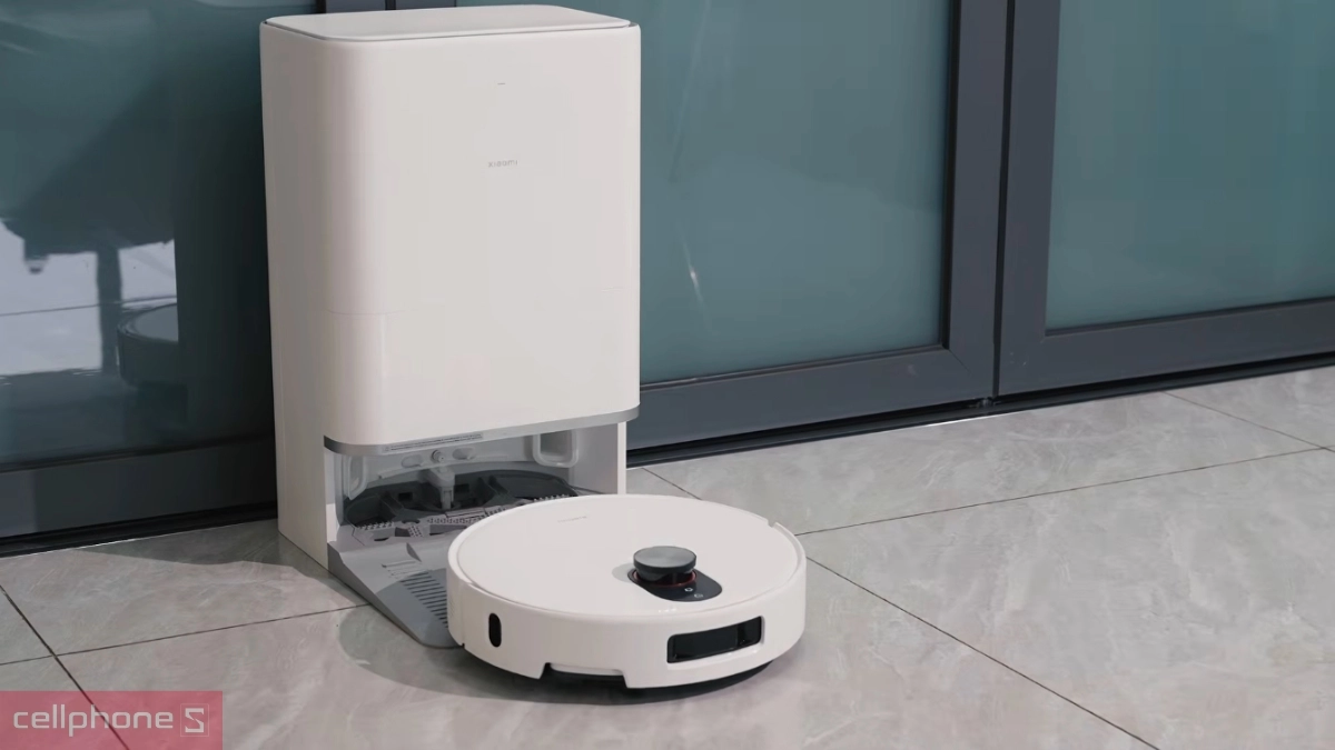 Robot hút bụi Xiaomi với nhiều tính năng làm sạch và điều khiển thông minh
