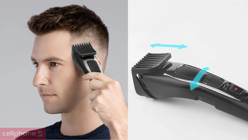 Tông đơ Enchen dễ dàng cắt tóc, tạo kiểu