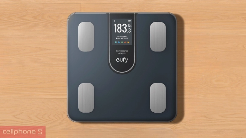 Cân điện tử thông minh Eufy C20 - Phân tích sinh trắc học chuyên sâu