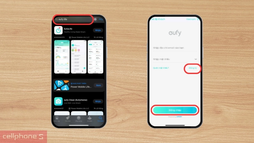 Hướng dẫn cách kết nối cân điện tử thông minh Eufy C20 với ứng dụng