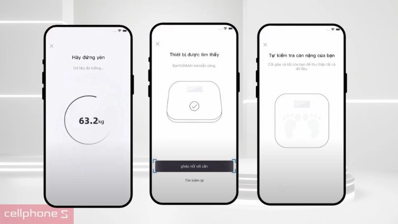 Hướng dẫn cách dùng cân sức khỏe điện tử mini Yunmai M1501