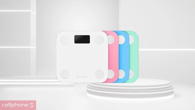 Cân sức khỏe điện tử mini Yunmai M1501 – Hiệu suất nhanh chóng, thiết kế nhỏ gọn