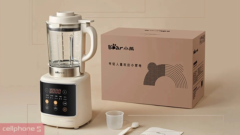Máy làm sữa hạt Bear PBJ-D10T1 - Công suất mạnh mẽ, thiết kế siêu bền bỉ