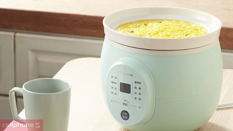 Nồi nấu chậm Bear DDG-D20P1 - Xinh xắn, đảm bảo bữa ăn ngon miệng