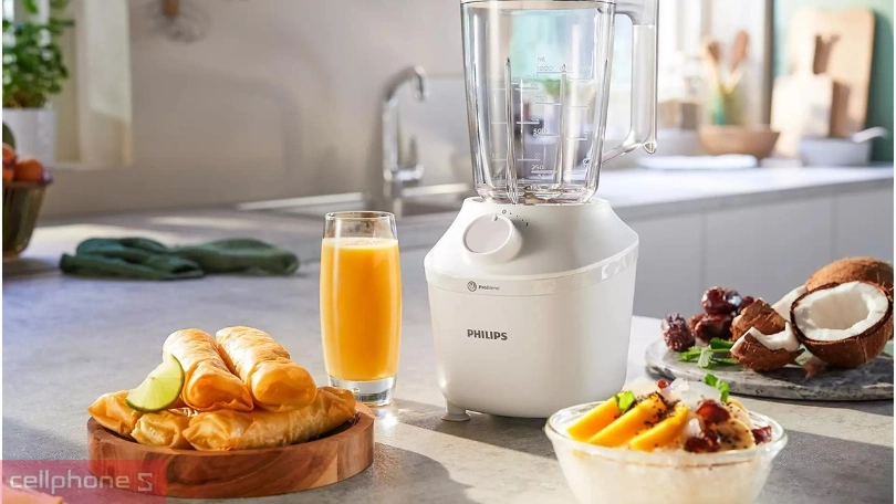 Máy xayPhilips HR 2041/10 chất liệu nhựa siêu an toàn