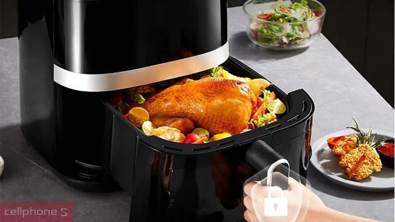 Hướng dẫn sử dụng nồi chiên không dầu Gaabor 5 lít AF50T-BK01A