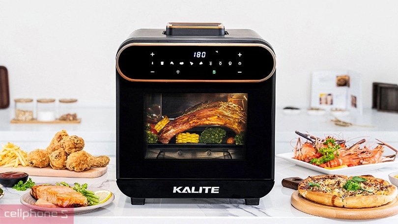Nồi chiên không dầu Kalite 15 lít Steam Pro