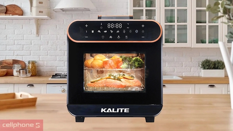 Nồi chiên không dầu Kalite 15 lít Steam Pro