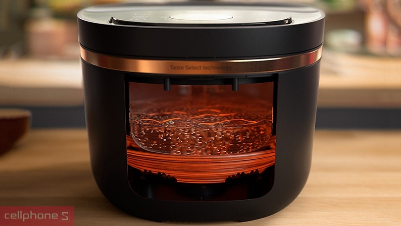 Nồi cơm điện cao tần Philips 1.5 lít HD4539/62 - Công nghệ hiện đại, đa dạng tính năng