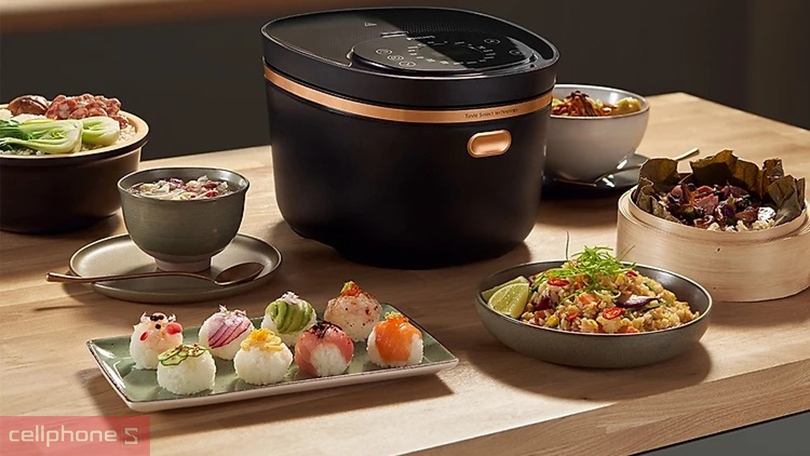 Nồi cơm điện cao tần Philips 1.5 lít HD4539/62 - Công nghệ hiện đại, đa dạng tính năng