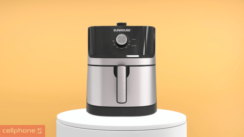 Nồi chiên không dầu Sunhouse SHD4027 - Dung tích sử dụng lớn hơn