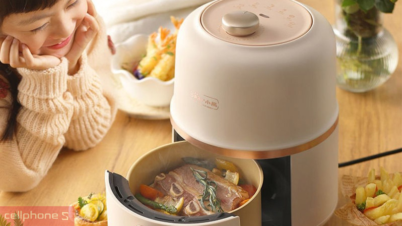 Vì sao nên mua nồi chiên không dầu Bear 2 lít QZG-E09F5
