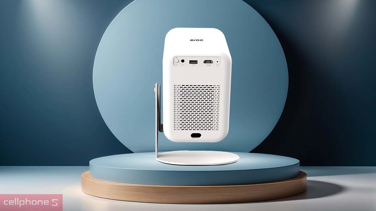 Hệ thống loa, cổng kết nối của máy chiếu Eroc Magic Ultra