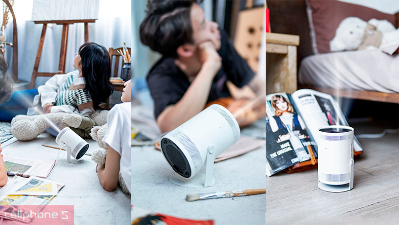 Thiết kế xoay 180 độ, trải nghiệm hình ảnh mọi góc độ