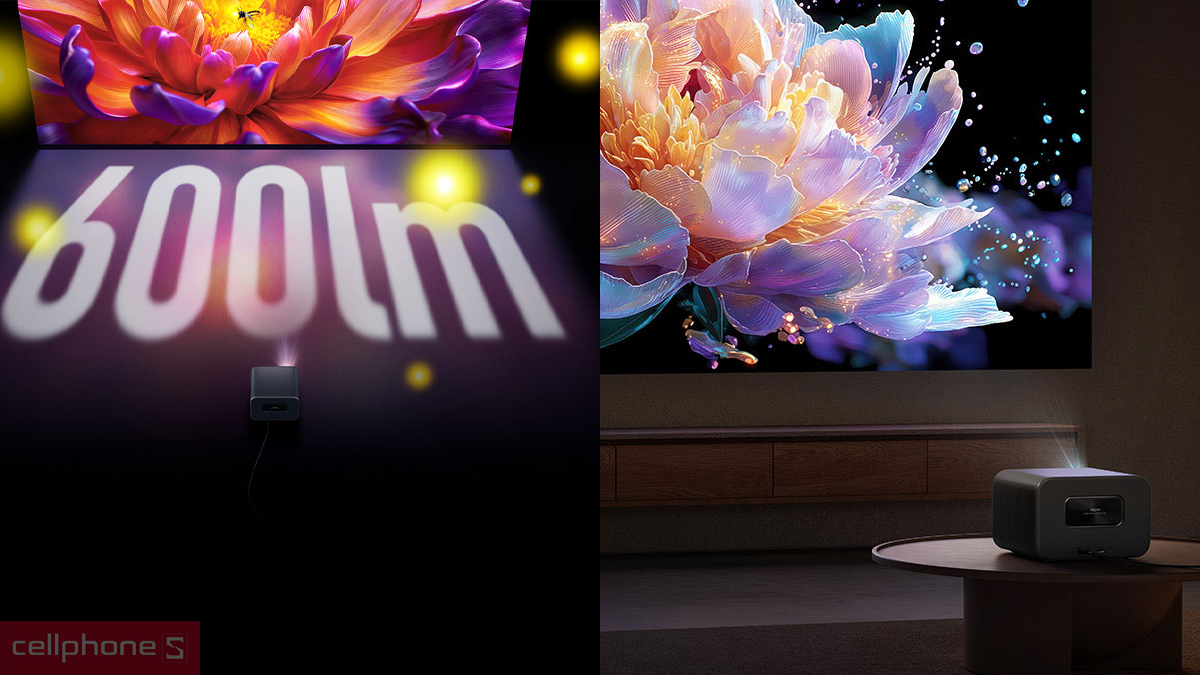 Hiển thị máy chiếu Xiaomi Redmi Projector 4 Pro