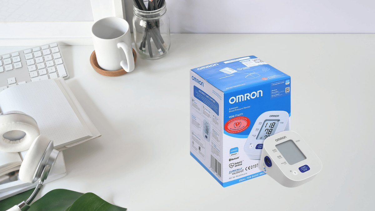 Máy đo huyết áp bắp tay Omron