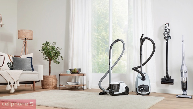 Máy hút bụi Bosch - Gốc gác từ Đức, chất lượng làm nên tên tuổi