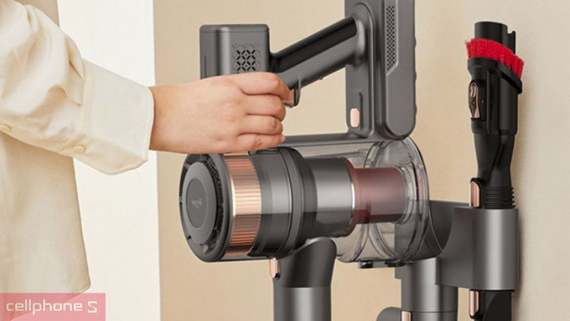 Máy hút bụi cầm tay Deerma DEM-VC80 - Công suất hút 350W, đi kèm 4 đầu hút