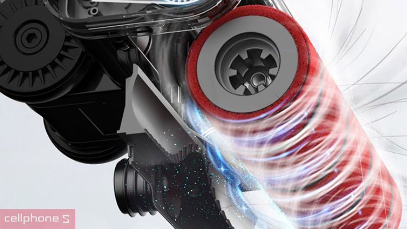 Máy hút bụi cầm tay Deerma DEM-VC80 - Công suất hút 350W, đi kèm 4 đầu hút