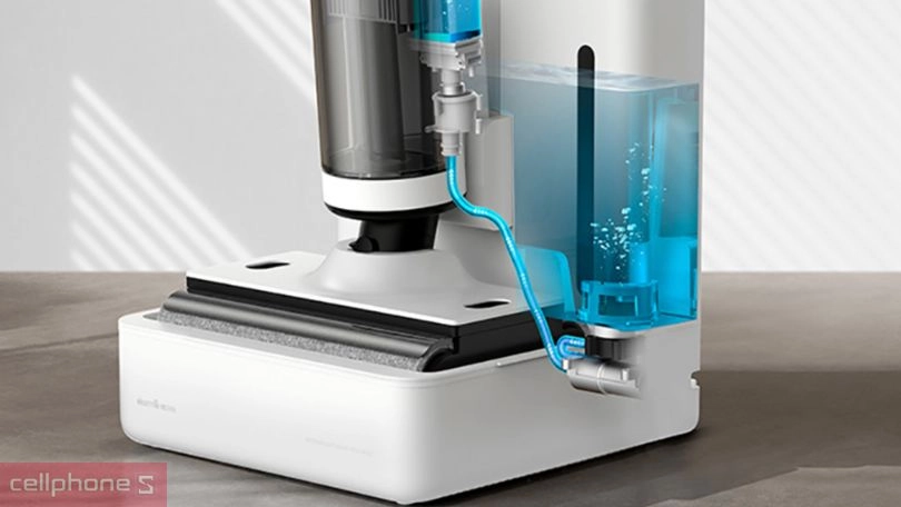 Máy hút bụi lau nhà khô và ướt Deerma DEM-VX910W tiện ích, thông minh