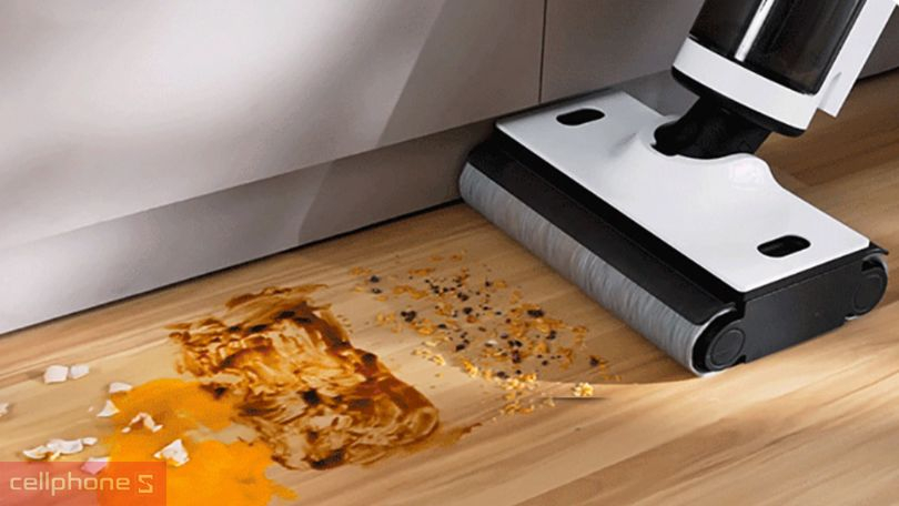 Máy hút bụi lau nhà khô và ướt Deerma DEM-VX910W tiện ích, thông minh