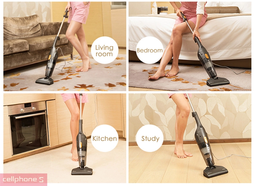 Máy hút bụi cầm tay Deerma DX115C 600W