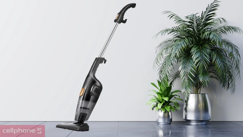 Máy hút bụi cầm tay Deerma DX115C 600W – Lực hút mạnh mẽ, thiết kế 2 trong 1 tiện dụng