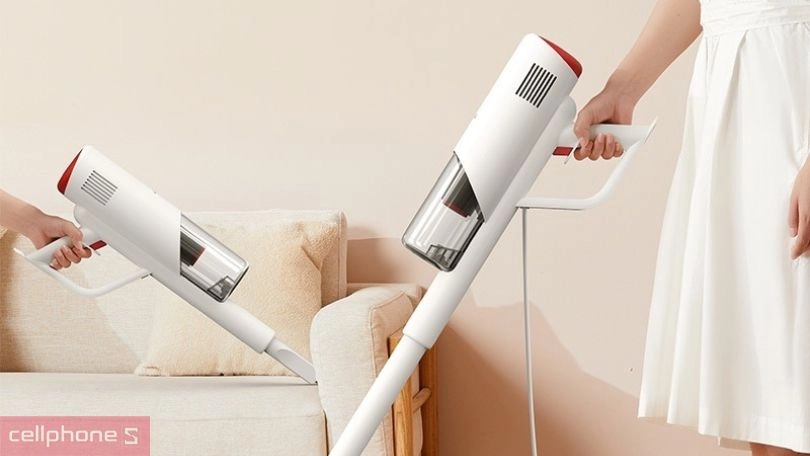 Máy hút bụi cầm tay Deerma DX300 - Hút mạnh 600W, kèm 3 đầu hút đa năng 