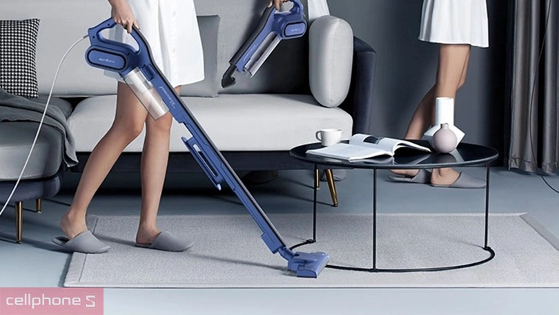 Đánh giá máy hút bụi cầm tay Deerma DX810