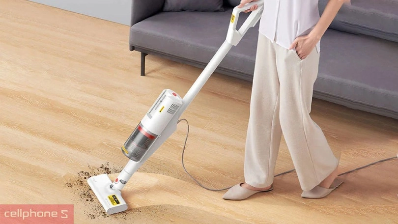 Máy hút bụi cầm tay Deerma DX888 – Hút bụi tốt, vệ sinh dễ dàng