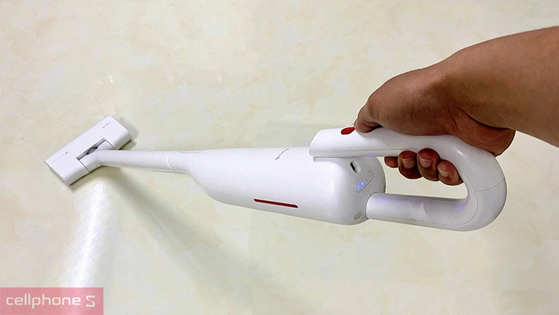 Máy hút bụi cầm tay Deerma VC01 - Làm sạch nhanh chóng, lượng pin ấn tượng