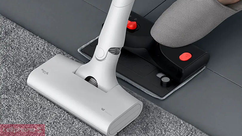 Máy hút bụi cầm tay Deerma VC01 MAX - Hiệu suất mạnh mẽ, tích hợp lau nhà