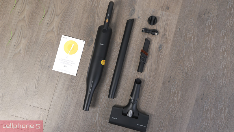 Hướng dẫn vệ sinh máy hút bụi cầm tay Deerma VC03S đúng cách