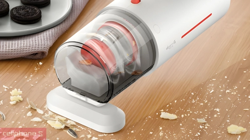 Máy hút bụi giường nệm Deerma CM1300 diệt khuẩn UV-C, lực hút 12kPa, lọc chuyên sâu